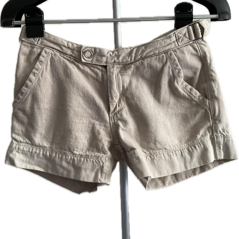 Women's Denim Tan AG Shorts